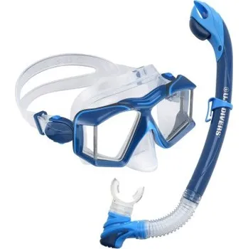 Potápěčská maska Set U.S. DIVERS Sideview II modrý S (36-40)