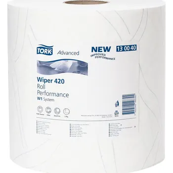 Tork Advanced 420 Performance papírové utěrky, role, bílá, šířka 369 mm