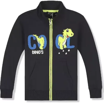 Chlapecká mikina Chlapecká mikina Kugo FM0260 tmavě modrá