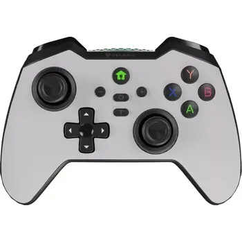 Gamepad Bezdrátový gamepad Genesis MANGAN 400 pro PC/Switch/Mobil, bílý
