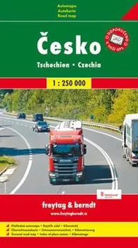 Česko: Automapa 1:250 000 - Freytag & Berndt (2019)