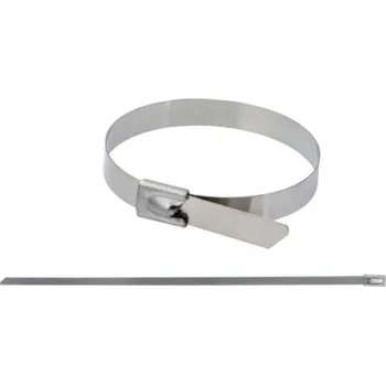 Stahovací páska Stahovací pásky ocelové 7,9 x 360 mm 25 ks