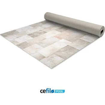 bazénová fólie Pooltechnika Bazénová folie CEFIL Keramik SUNLIGHT 1,5mm, šíře 1,65m, role 25bm