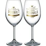 Nekupto Sklenice na víno pro pár Paní dokonalá a Pan dokonalý