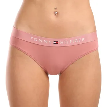 Kalhotky Dámské kalhotky Tommy Hilfiger nadrozměr růžové (UW0UW04145 TJ5) XL UW0UW04145 TJ5 extra size Možnost vrácení zboží ZDARMA do 120 dnů!