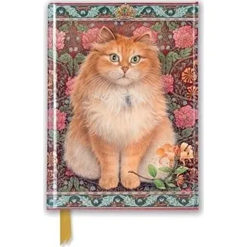 Set školních potřeb Notatnik A6 linia TW Kot Blossom Lesley Anne Ivory