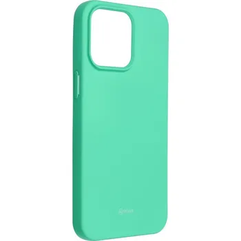 Pouzdro na mobilní telefon Pouzdro Silikonový kryt Roar Colorful Jelly Case pro iPhone 15 Pro Max mint 5903396249075