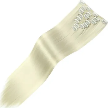 Příčesek Clip in sada EXCLUSIVE - 63 cm - odstín J88