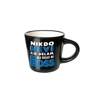 Nekupto Mini hrneček na kávu Boss