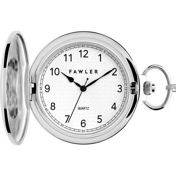 Hodinky Easton | Kapesní hodinky stříbrné barvy - Fawler
