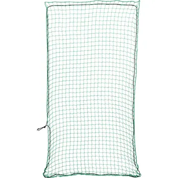 Síť na náklad vidaXL Síť na přívěsný vozík s elastickým lanem zelená 8 x 3,5 m PP