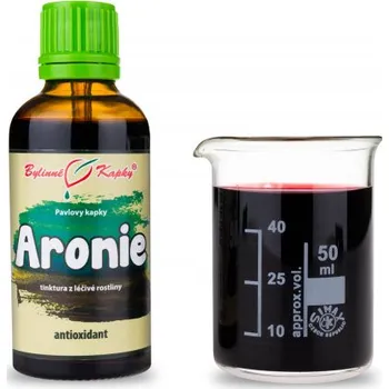 Přírodní produkt Bylinné kapky s.r.o. Aronie (černý jeřáb) tinktura 50 ml