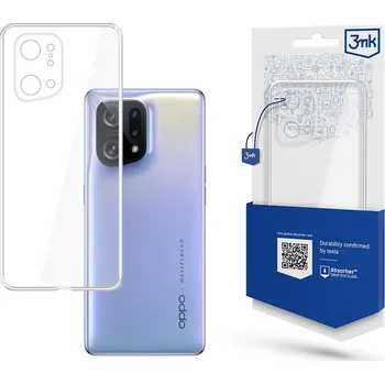 Telefonní příslušenství Oppo Find X5 - 3mk Clear Case 5903108471183