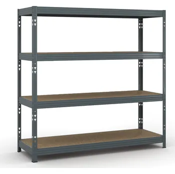 Prodejní regál Policový regál 1853x1800x600 mm, nosnost 600kg