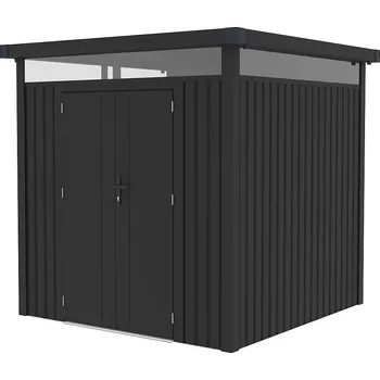 Zahradní stavba LANIT PLAST, s.r.o. plechový domek LANITPLAST MARBURG 88 ANTRACIT LG4017