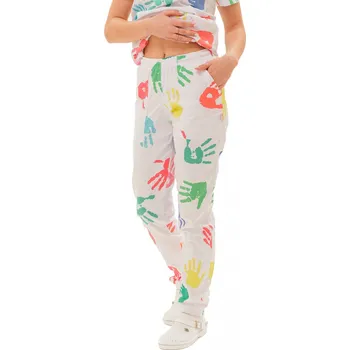 Zdravotnický oděv PERLIČKA Zdravotnícke kalhoty ZARA SATTÉ Svetielko nádeje Barva: svetielko, Velikost: L