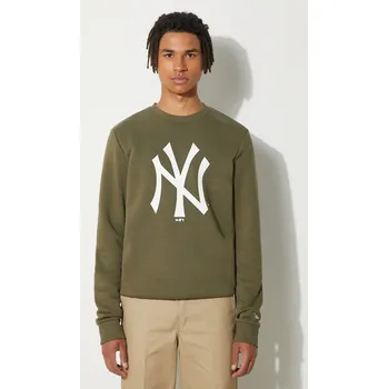 Pánská mikina Mikina New Era 11863702-khaki, M, zelená, 77X