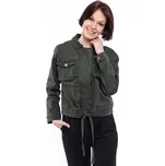 Hailys dámská jarní bunda Amber khaki Velikost: XL