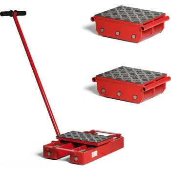 Plošinový vozík Transportní stěhovací plošiny - sada 3 ks, nosnost 15600 kg