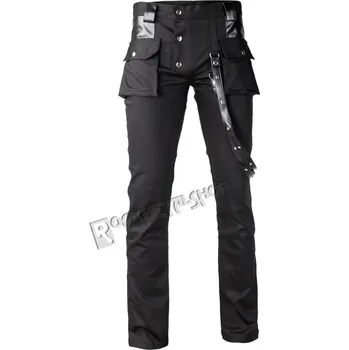 Pánské kalhoty kalhoty pánské AMENOMEN - Black - 7878