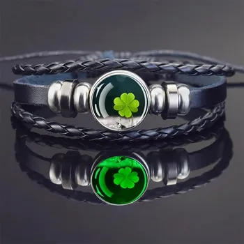 Náramek Náramek čtyřlístek - svítí ve tmě (6)