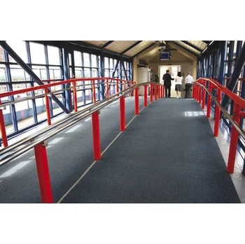 COBA Vstupní čistící koberec, 200 cm x bm, hnědá