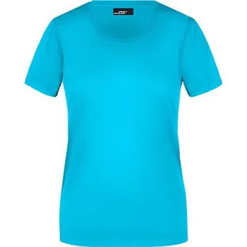 James&Nicholson Dámské triko JN901 Turquoise L