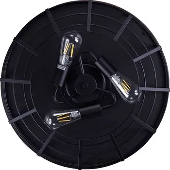 Lampička Beacon Lighting Stropní ventilátor Beacon light Fanaway Montclair, ořechový, tichý - Ø svorkovnice 13 cm; Ø krytu motoru 15,3 cm černá, čirá, ořech 3 x 20 W LED - Doprava zdarma