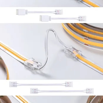 Lampička Paulmann MaxLED COB connector set bílá, transparentní