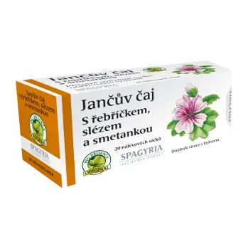 Čaj Ing. Jiří Janča, CSc. Jančův žilní čaj s řebříčkem, slézem a smetankou