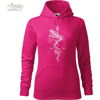 Pánská mikina Mikina - Veterinářský znak Barva: Purpurová (40), Velikost: XL, Střih: Dámské