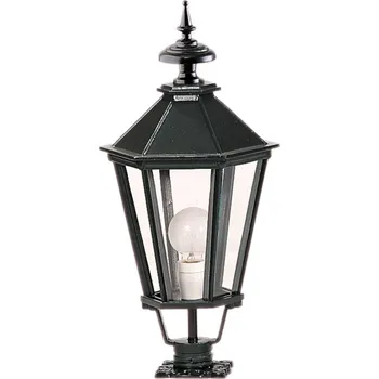 Lampička K.S. Verlichting Podstavné světlo K7b, černé - Ø hlavy lampy 30 cm transparentní 1 x 60 W - Doprava zdarma