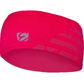 Čepice dámská zateplená čelenka ETAPE Stix - Růžová reflex, S/M