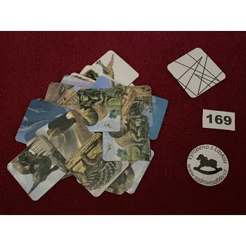 Pexeso HandMade by VeJa Velké pexeso vel.XL č.169 - Dinosauři ll. (24kousků)