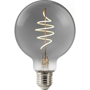 Lampička Nordlux LED žárovka Smart E27 4,7 W 1 800 K G95 100 lm kouřová