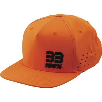 Kšiltovka Kšiltovka 100% BB33 Drive Snapback oranžová