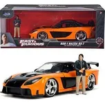 Jada Rychle a zběsile auto Han 1995 Mazda RX7 1:24