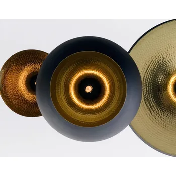 Tom Dixon Beat Stout LED závěsné světlo, černá LED celkem 6 W - Doprava zdarma