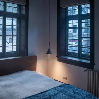 Foscarini Aplomb Mini závěsné světlo z betonu šedá - Ø baldachýn 8 cm 1 x 8 W LED - Doprava zdarma