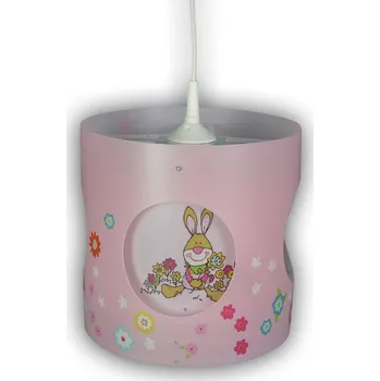 Niermann Standby Bungee Bunny závěsné světlo do dětského pokoje růžová 1 x 60 W - Doprava zdarma