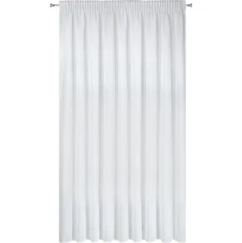 Eurofirany Viola záclona na pásce bílá