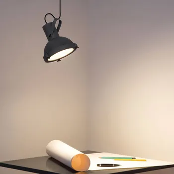 Závěsné svítidlo Nemo Projecteur 165, půlnoční modrá - Ø stříšky 11 cm půlnočně modrá matná 1 x 23 W - Doprava zdarma