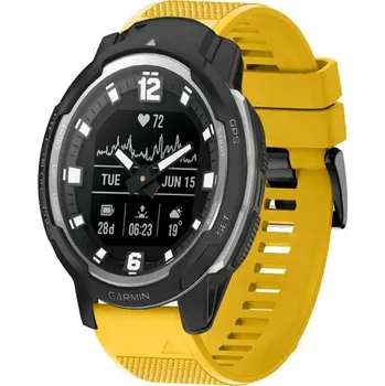 Ostatní příslušenství k chytrým hodinkám VSECHNONAMOBIL 80868 DIAMOND Vyměnitelný řemínek pro Garmin Instinct Crossover žlutý