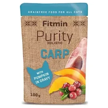 Krmivo pro kočku Fitmin Purity Cat kapří 100g kapsička (+ SLEVA PO REGISTRACI/PŘIHLÁŠENÍ! ;))