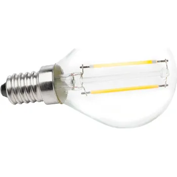 Lampička Müller-Licht Müller Licht LED filament E14 G45 2W 827 čirá