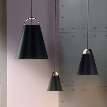 Louis Poulsen Above závěsné světlo, černé, 25 cm černá matná 1 x 100 W - Doprava zdarma