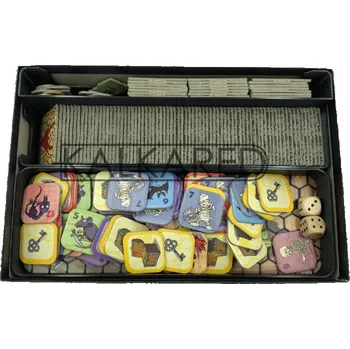 Příslušenství k deskovým hrám Insert Karak - Cestovní - Kalkared (982M)