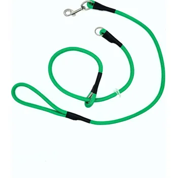 Vodítko pro psa DOGSTORE Dvoudílné vodítko 8 mm Barva: Zelená