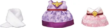 Doplněk k figurce Sylvanian Families 6020 Sada oblečení fialové a růžové šaty