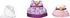 Doplněk k figurce Sylvanian Families 6020 Sada oblečení fialové a růžové šaty